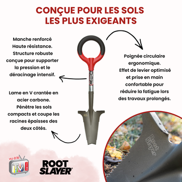 RootSlayer Mini-Digger Spade 